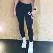 Womens Black Leggings Front 1080X1080