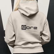 Womens Hoodie Back ECRU 1080X1080